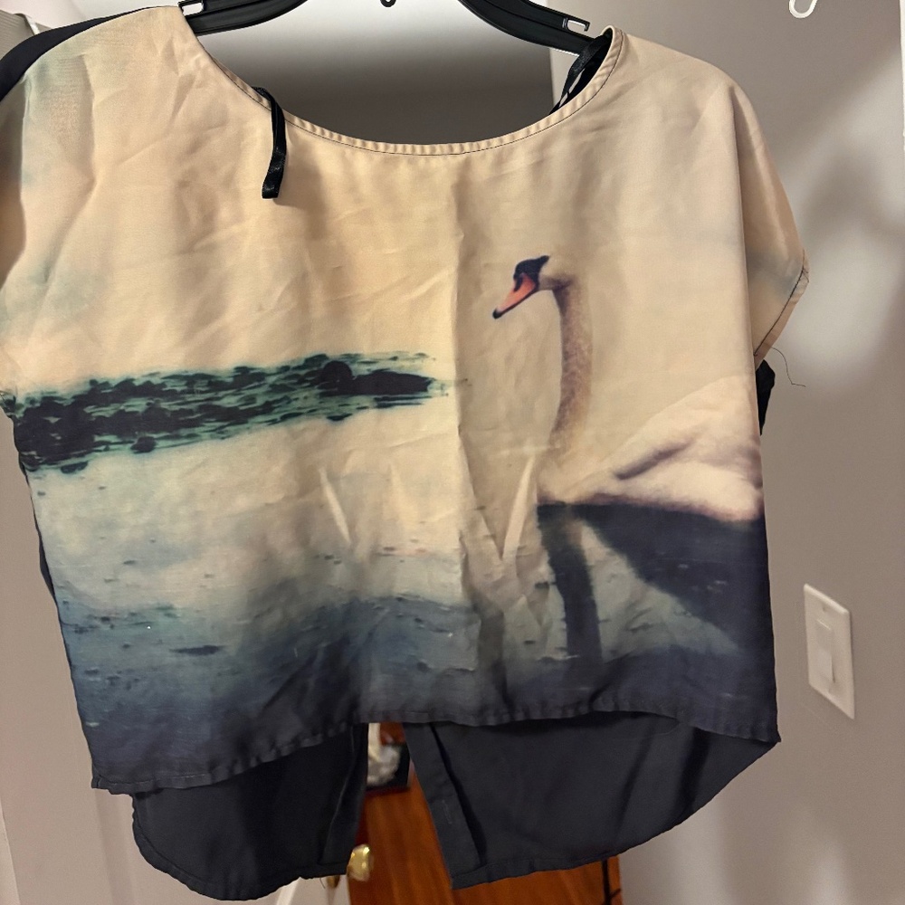 Cropped blouse
